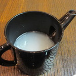 そば打ち幸甚 - 蕎麦湯