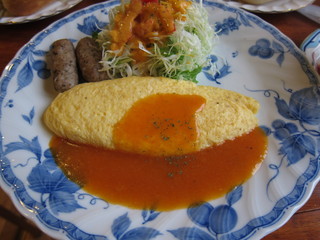 オキザリス - オムレツプレート