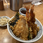 金子屋 - 天丼　竹(キス)