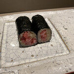 島津 - カマとろ海苔巻き　これは海苔とのバランスビッタビタ！