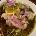 海老丸らーめん - 海老ワンタン追加