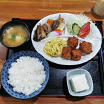 鵜維珠 - からあげ定食