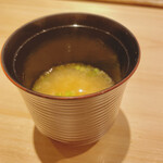 すし寿 - あら汁