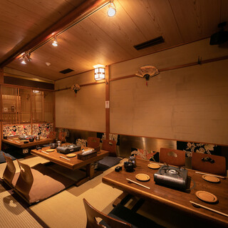 The interior of a good old Kyomachiya house.