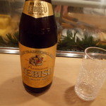 柳鮨 - 恵比寿瓶ビール