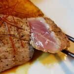 hide’s dining 遊 - マグロソテー。レアレア