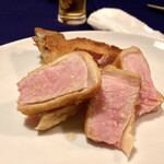 名前のないイタリア料理店 - 〇フランス産仔牛骨付ロースのコトレッタ様（100g/1400円）