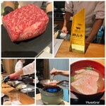 馳走 啐啄一十  - 榊山牛のしゃぶしゃぶ♪