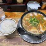 みそラーメンさつき - 味噌ラーメン餃子セット¥800- 2021.10.12 Tue.