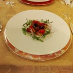 フォーシーズン・ダイニングルーム - 10/15　戻り鰹と彩り野菜マリネ　サラダ仕立て
