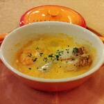 フォーシーズン・ダイニングルーム - 10/15　魚介のココット焼き　アメリカンソース