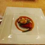 フォーシーズン・ダイニングルーム - 10/16　黒毛和牛のグリエ　根菜を添えて