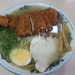 味楽 - カツラーメン 2021.10月