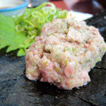 まるさん松本 - 秋刀魚のなめろう