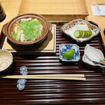 銀座 嘉祥 - 松茸のお鍋