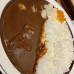 カレー専門店 クラウンエース - ✨コレがクラウンエースさんの、
            defaultカレーライス ¥450だ♪✨