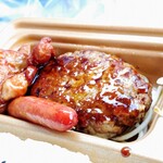 本家かまどや - 料理写真:ミックスグリル弁当450円