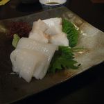 多助割烹 - イカとタコの刺し盛り