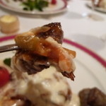 仏蘭西軒 - ブラウンソースで煮込まれた豊後牛と飴色玉ねぎ♪