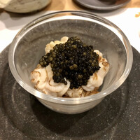 日本料理秀たか - キャビア、鱈の白子