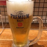 名代 宇奈とと - キャーーー！！！チンカチンカの冷やっこいルービー！
            
            ってプレモルかよ(´⊙ω⊙`)
            
            ¥300   安いからイイけど。
            
            東京って安いプレモル多いね。
            
            
            ココ富山だからきっと最安値。
            
            
            