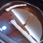 北新地平八 - 鱧鍋のスープ