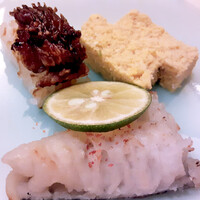北新地平八 - 鱧の焼物