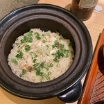 りんたろう - 土鍋炊き込みご飯　刺身付き　2,200円