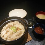 Yoniki - 鯛めし イクラ添え 1,200円(税込)