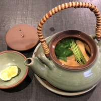 鰻 若松 - 松茸の土瓶蒸し（期間限定10月～2月）（1,600円）