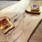 セルサルサーレ - フォアグラのブリュレとエスプレッソの食パン