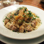 ニコラ - 琉球島豚ばら肉と柿のスパゲティ(1450円)