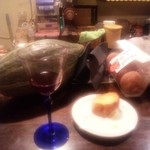 欧風カレー＆フードカラカラ - ワイン・バゲット・ドーナッツ