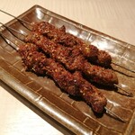 Kanzai Shanzu - 羊肉串３本　¥480(税込)　クミン最高!!