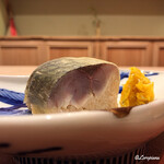 御料理 寺沢 - 鯖の棒ずし