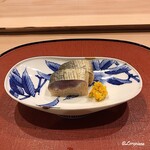 御料理 寺沢 - 鯖の棒ずし