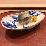 御料理 寺沢 - 鯖の棒ずし