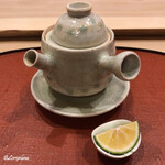 御料理 寺沢 - 松茸の土瓶蒸し