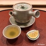 御料理 寺沢 - 松茸の土瓶蒸し