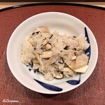 御料理 寺沢 - 松茸ごはん