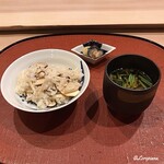 御料理 寺沢 - 締めの食事