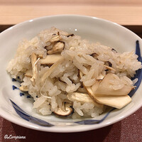 御料理 寺沢 - 松茸ごはん