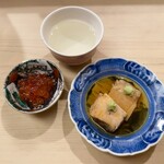 日本橋蛎殻町 すぎた - あん肝、筋子、新政 火の鳥