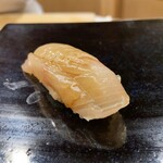 日本橋蛎殻町 すぎた - 縞鯵握り