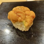 日本橋蛎殻町 すぎた - 赤雲丹握り