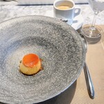 La Brianza - 雪室熟成メークインのプリンディカフェコーヒーと。