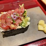 銀座 しのはら - 鮪の太巻き