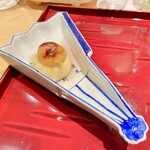 銀座 しのはら - 無花果の胡麻味噌焼き