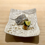 鮨 なんば - たちうお塩焼き