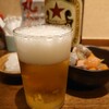 炭火焼鳥 とさか - ドリンク写真:瓶大札幌赤星